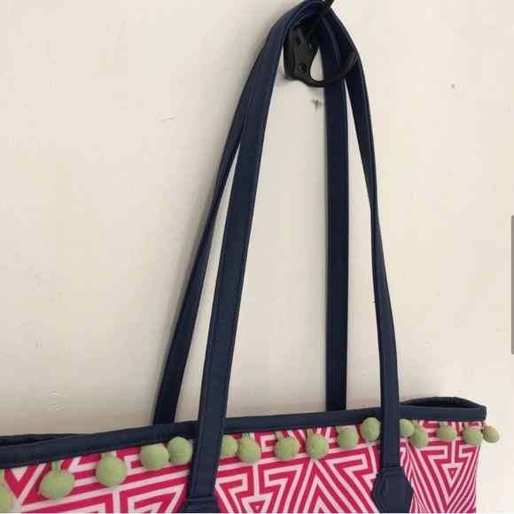 Jonathan Adler & Clinique Pattern Pink Tote - Picture 6 of 14